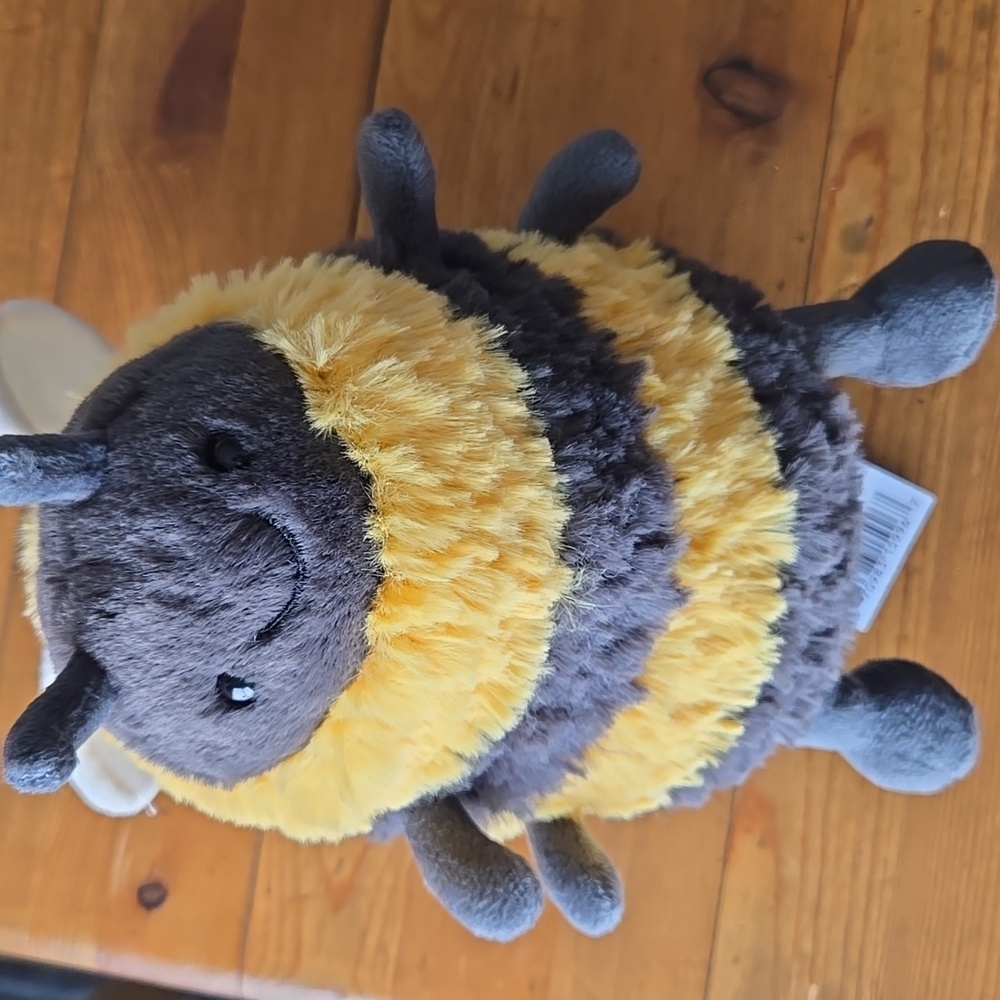 Jellycat Albee Bee 🐝 6.3x4.3x4.7" Soft & Plush NWT - Picture 9 of 10